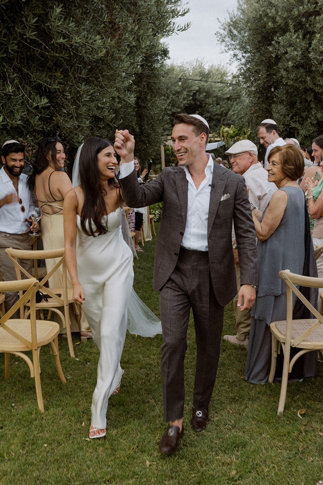 Modern jewish wedding in Puglia